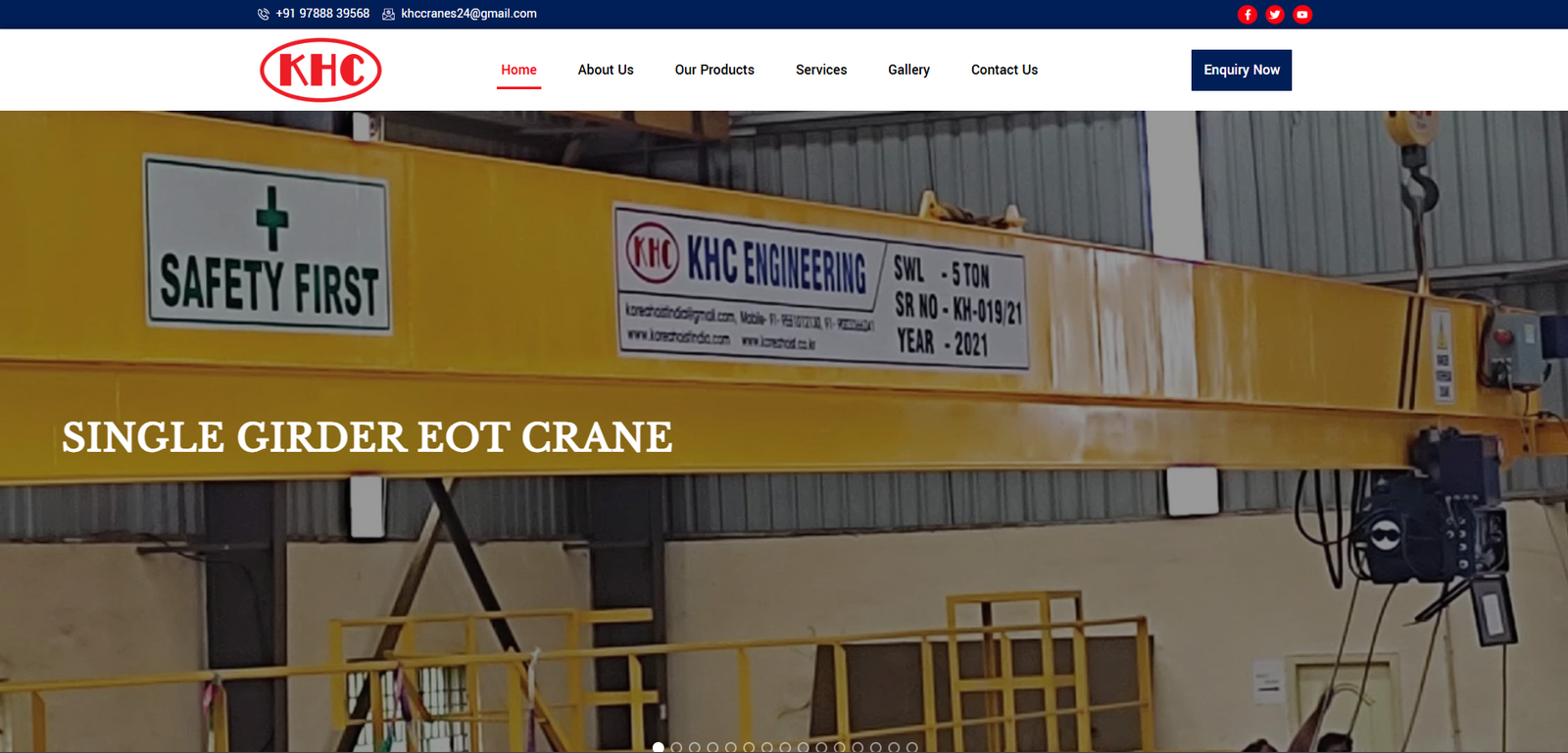 Industrial Lifting Solutions Provider Tamilnadu