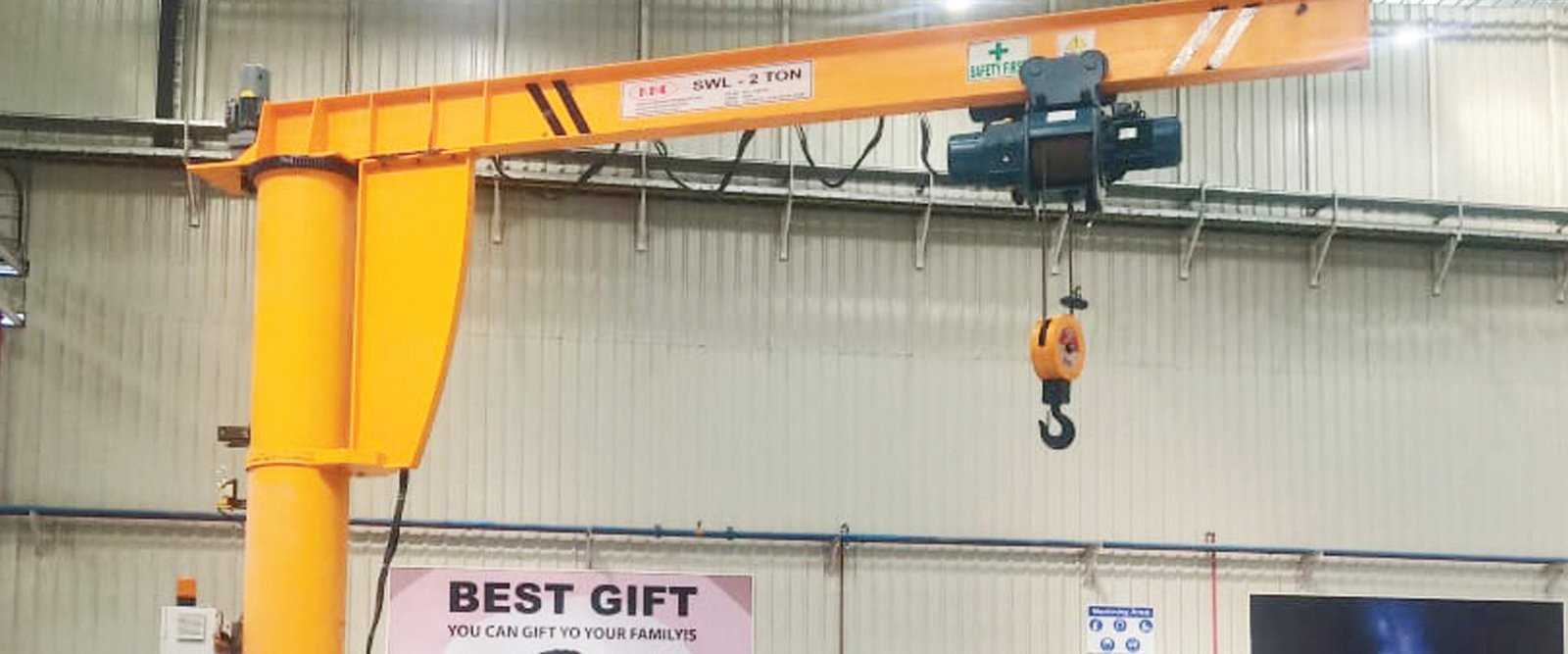500Kg JIB Crane Manufacturer Tamilnadu