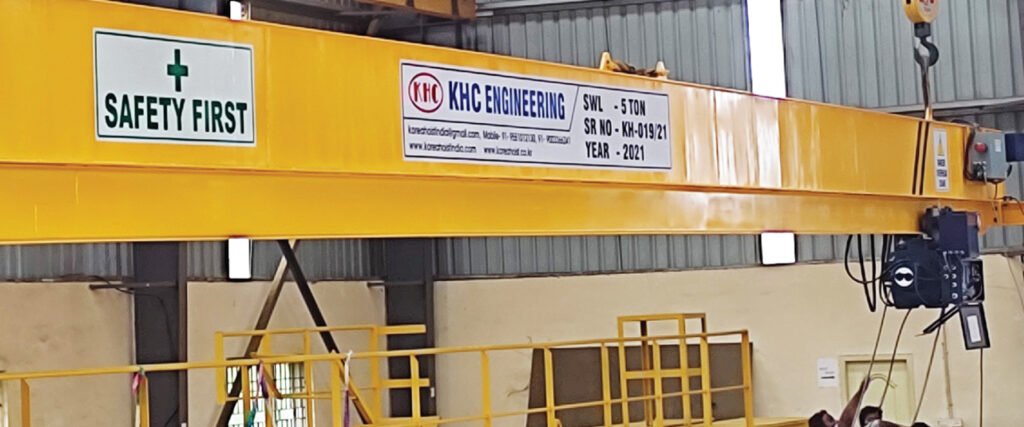 Single Girder EOT Cranes