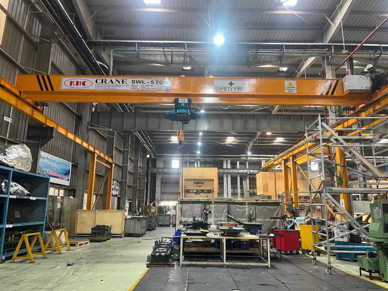 Single Girder Overhead Crane in Tamilnadu