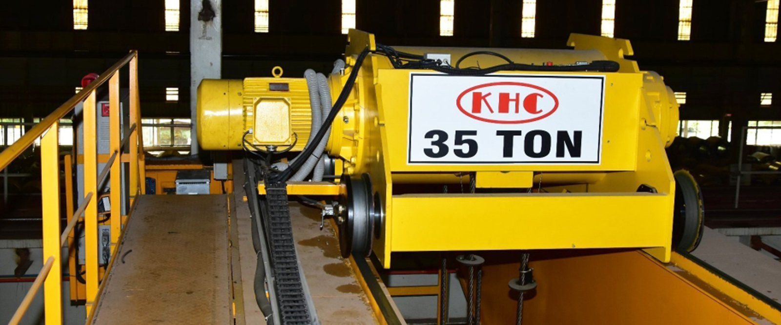 Double Rail Wire Rope Hoist Crane Supplier Kanchipuram